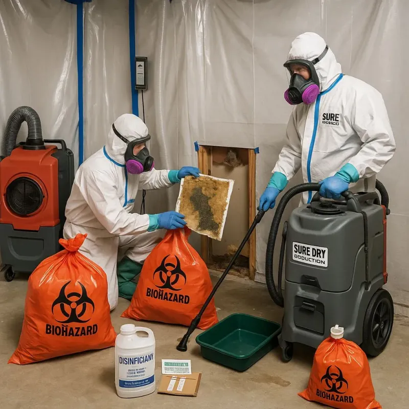Contaminated Water Handling Protocols process in Castle Rock, WA