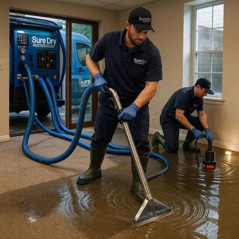 Water Extraction and Removal process in Castle Rock, WA